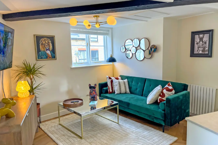 A luxury Airbnb studio apartment in the very centre of Cambridge